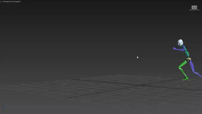 Parkour Front Flip 3 3D model