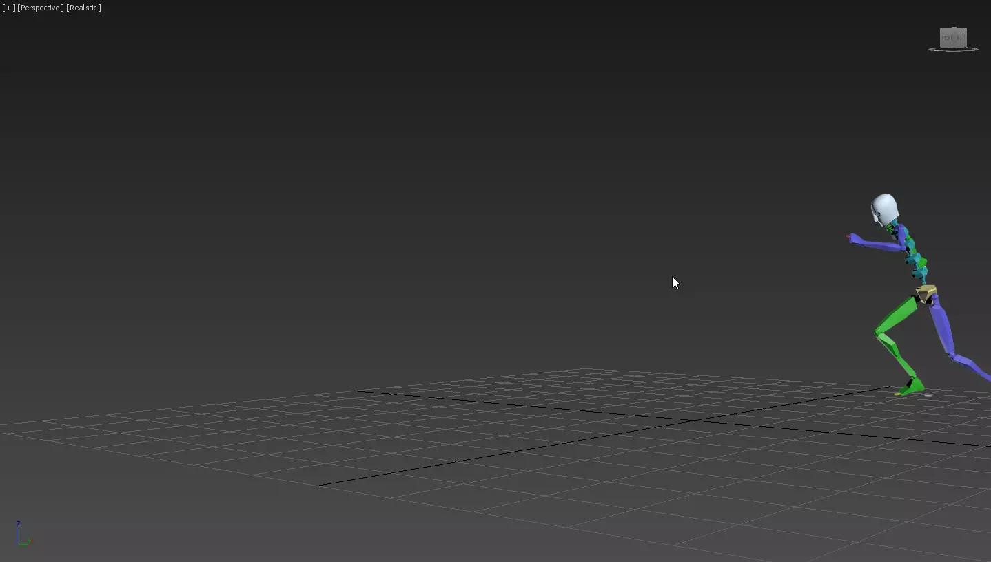 Parkour Front Flip 3 3D model_0