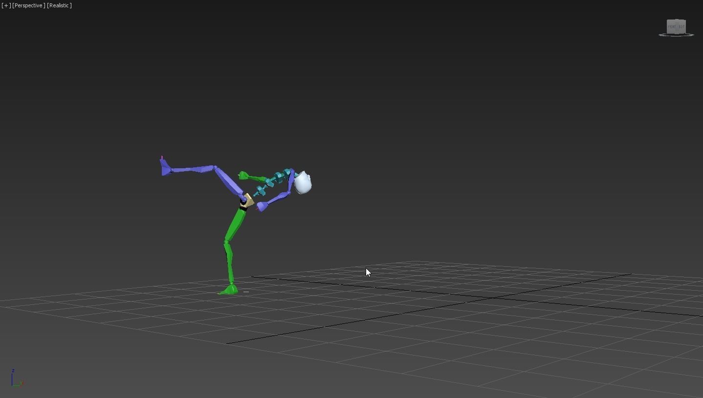 Parkour Front Flip 3 3D model_7