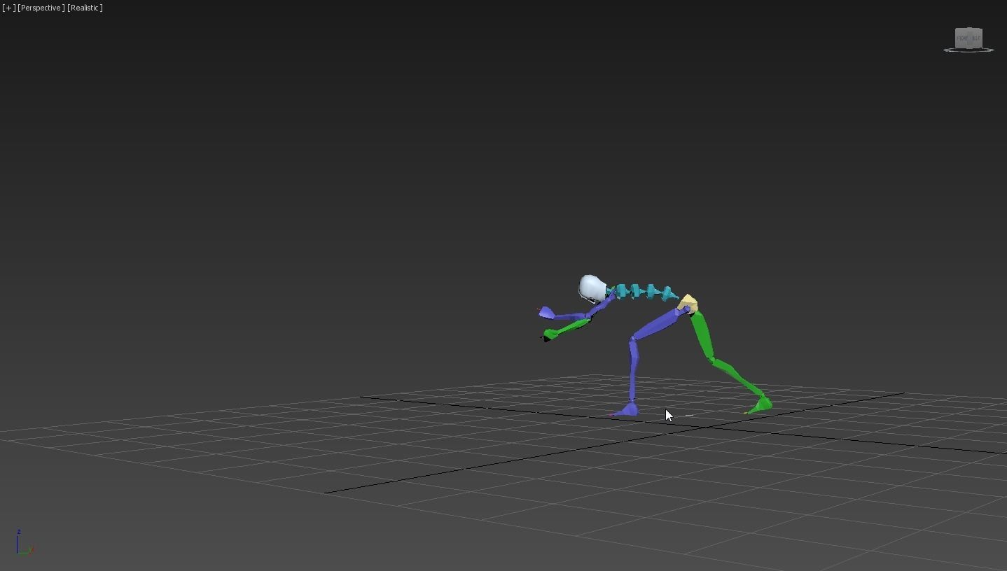 Parkour Front Flip 3 3D model_3