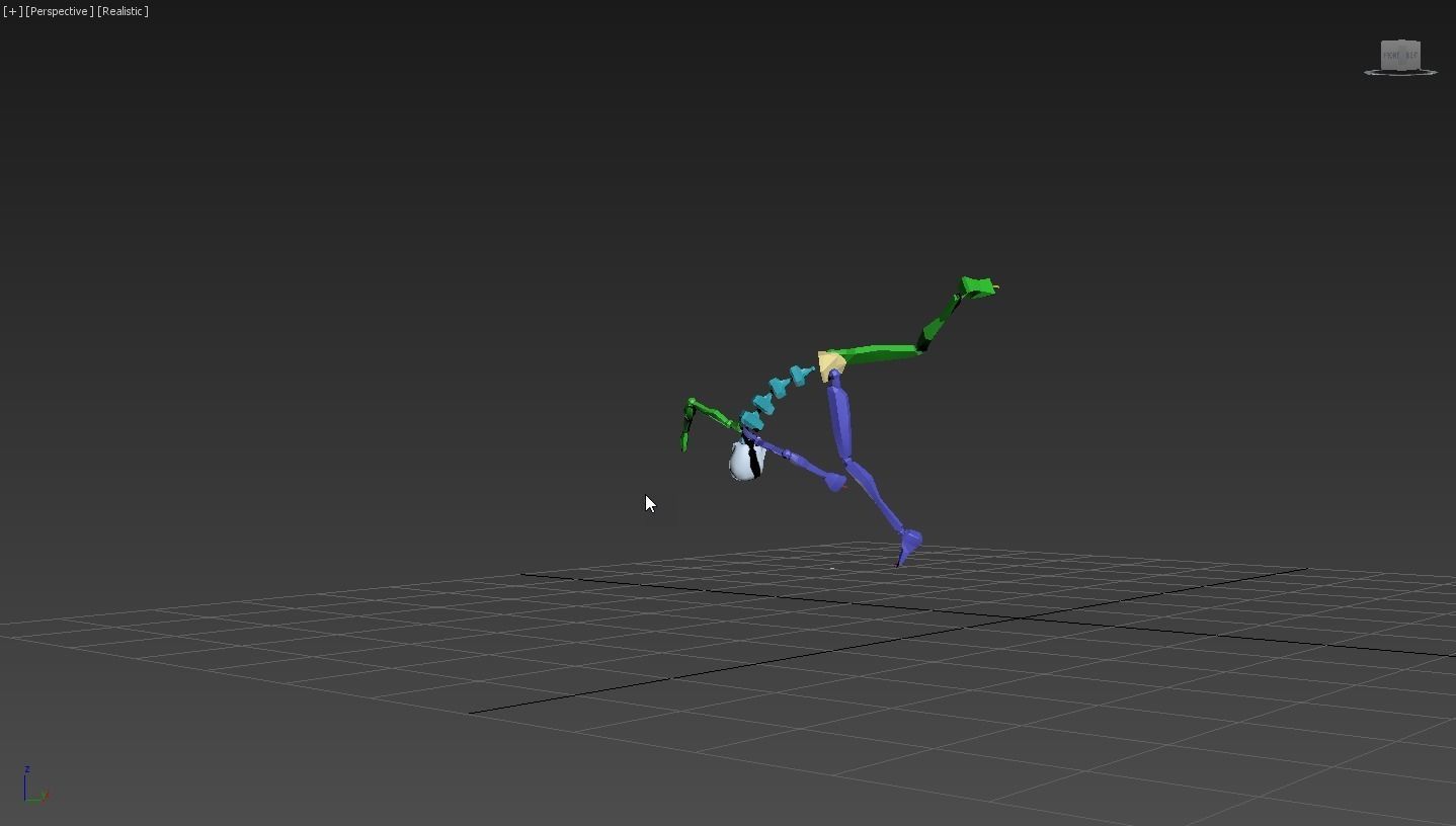 Parkour Front Flip 3 3D model_4