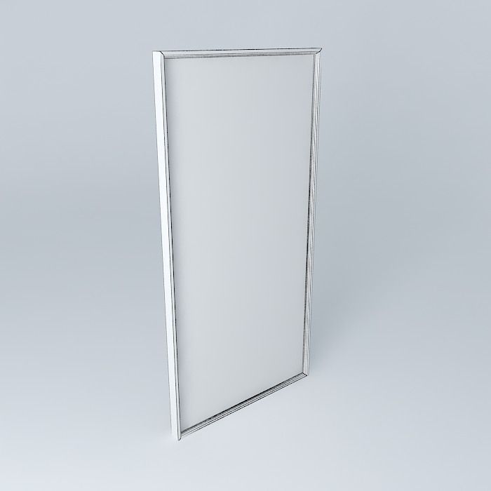 3d window with frame and glass very detail Free 3D model_4
