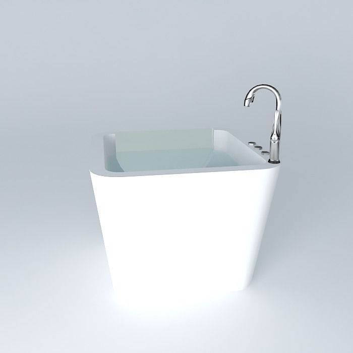 Baby spa small Free 3D model_2