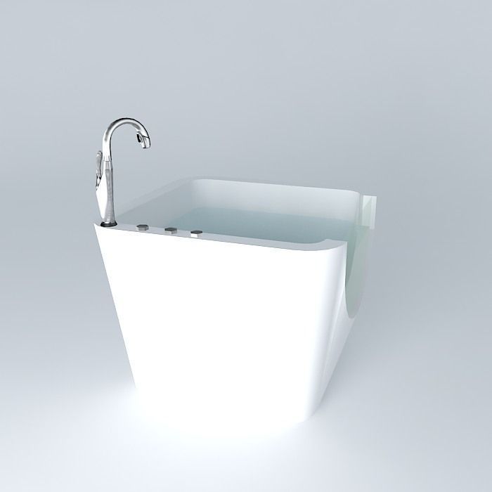 Baby spa small Free 3D model_1