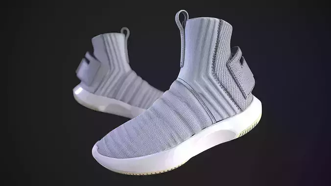 Adidas Crazy 1 ADV Sock Grey