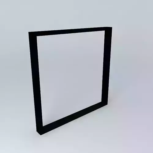 3D window frame very detail