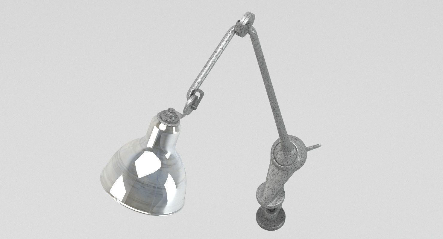 Bernard Albin Gras Lamp 3D model_4