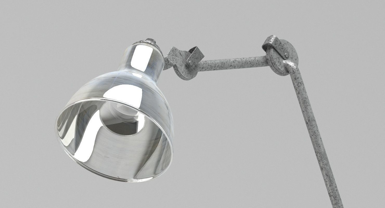 Bernard Albin Gras Lamp 3D model_1