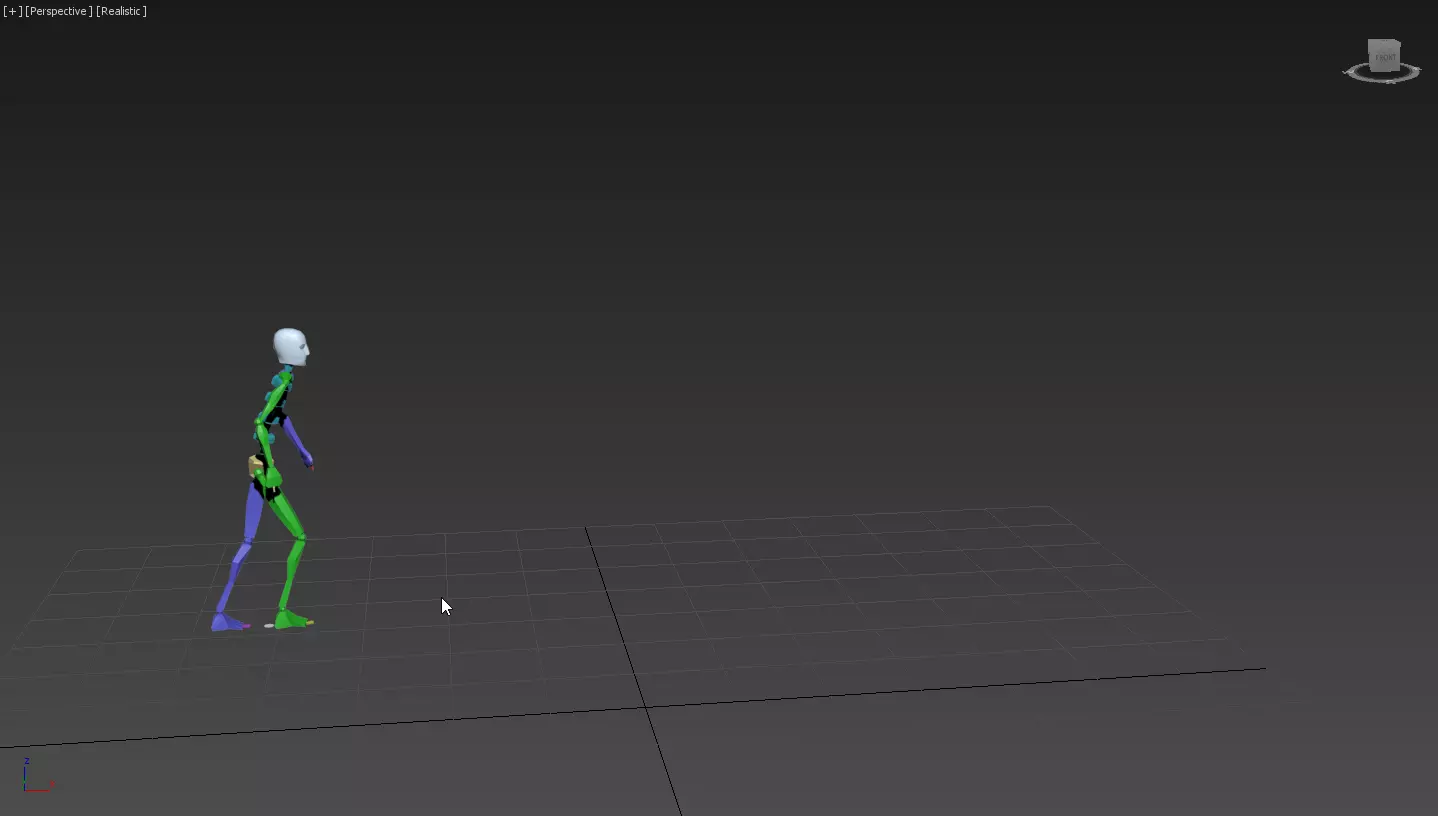 climbing wall parkour 3D model