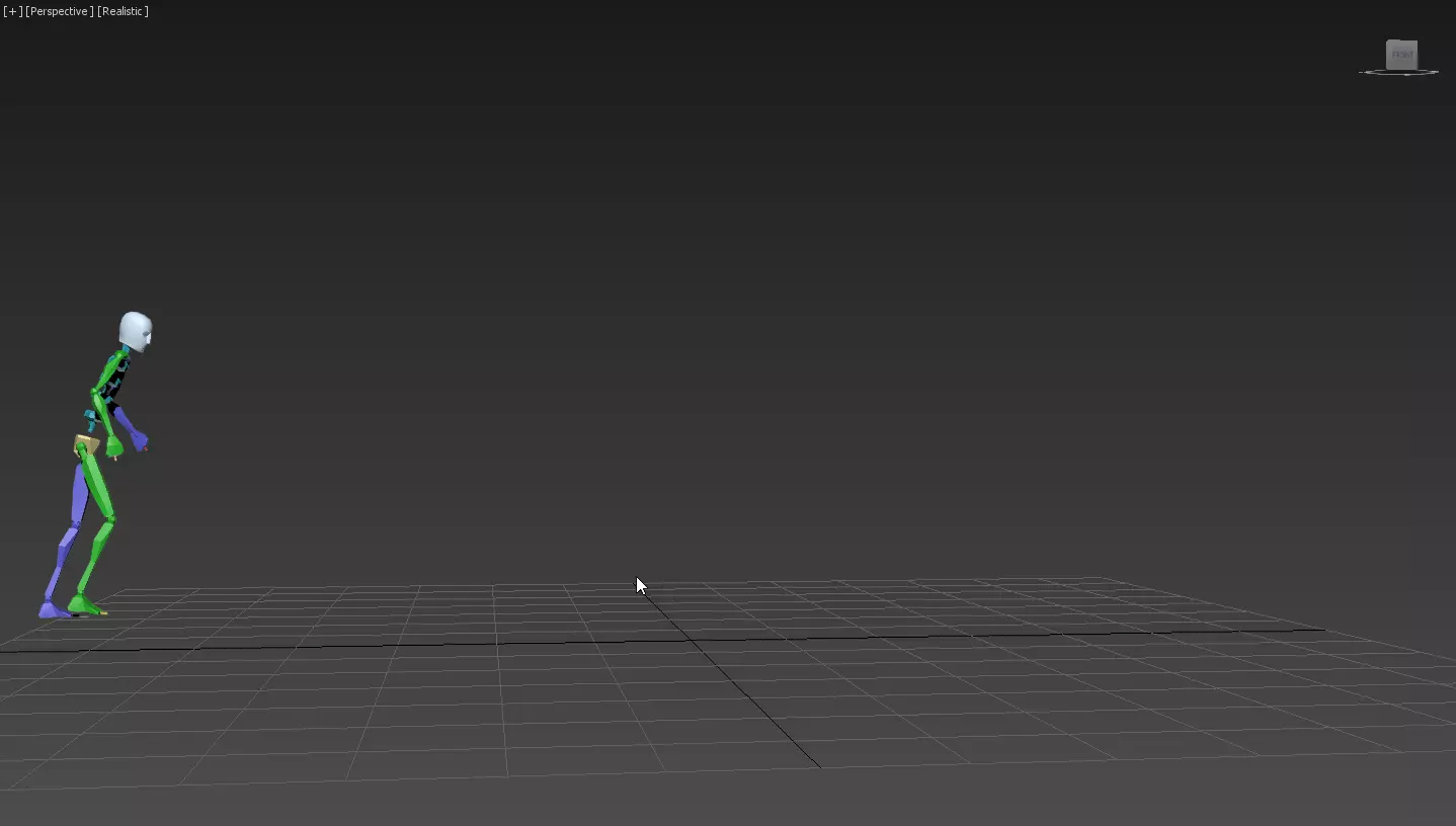Climbing wall parkour 2 3D model