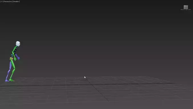 Climbing wall parkour 2 3D model