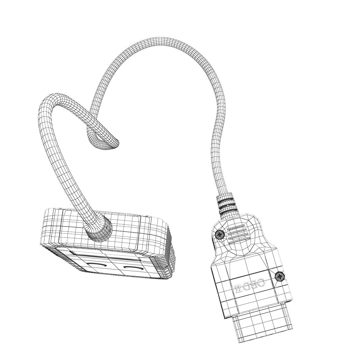 OBD2 Scanner Car Code Reader 3D model_6