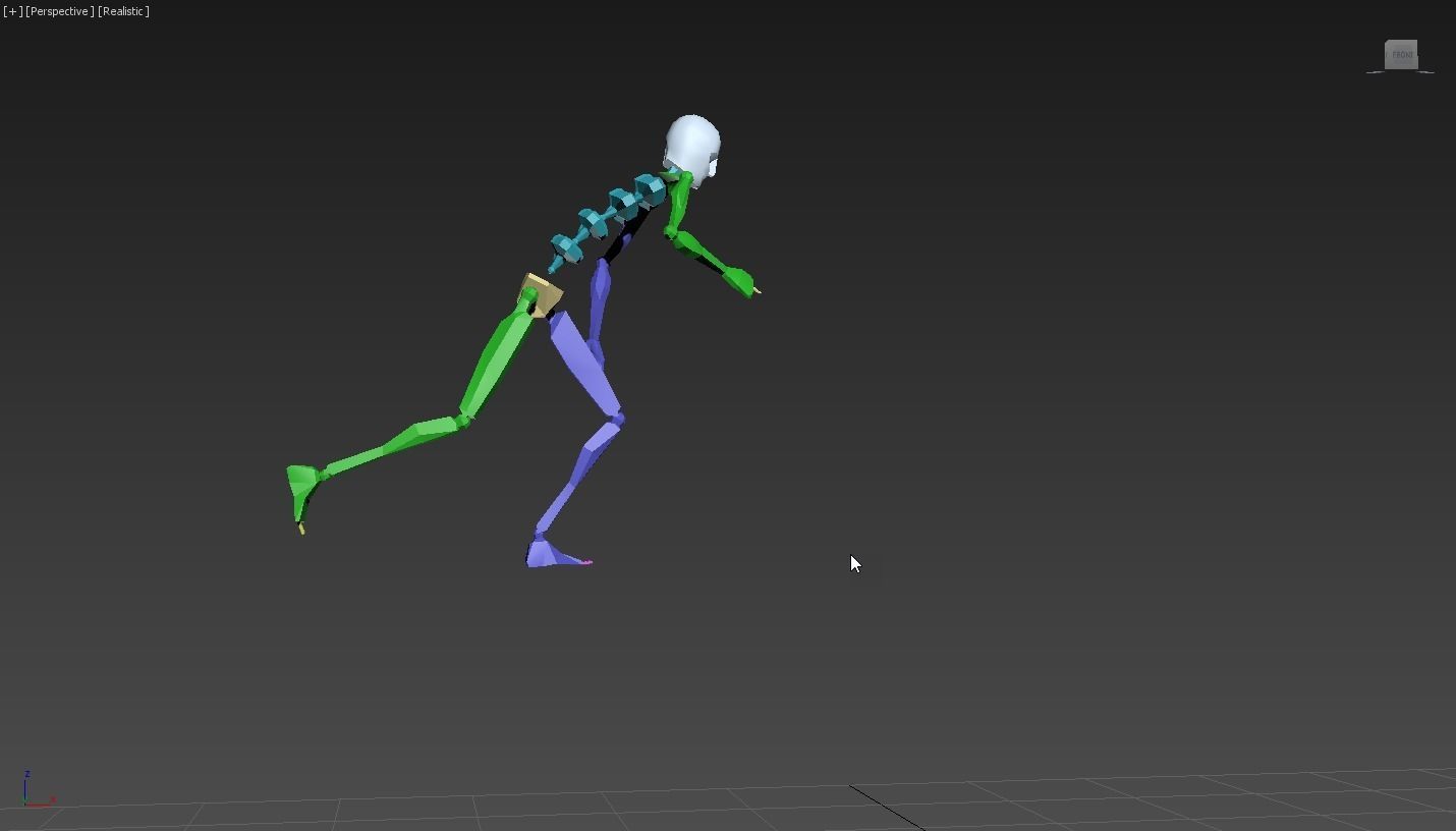 Climbing wall parkour 3 3D model_6