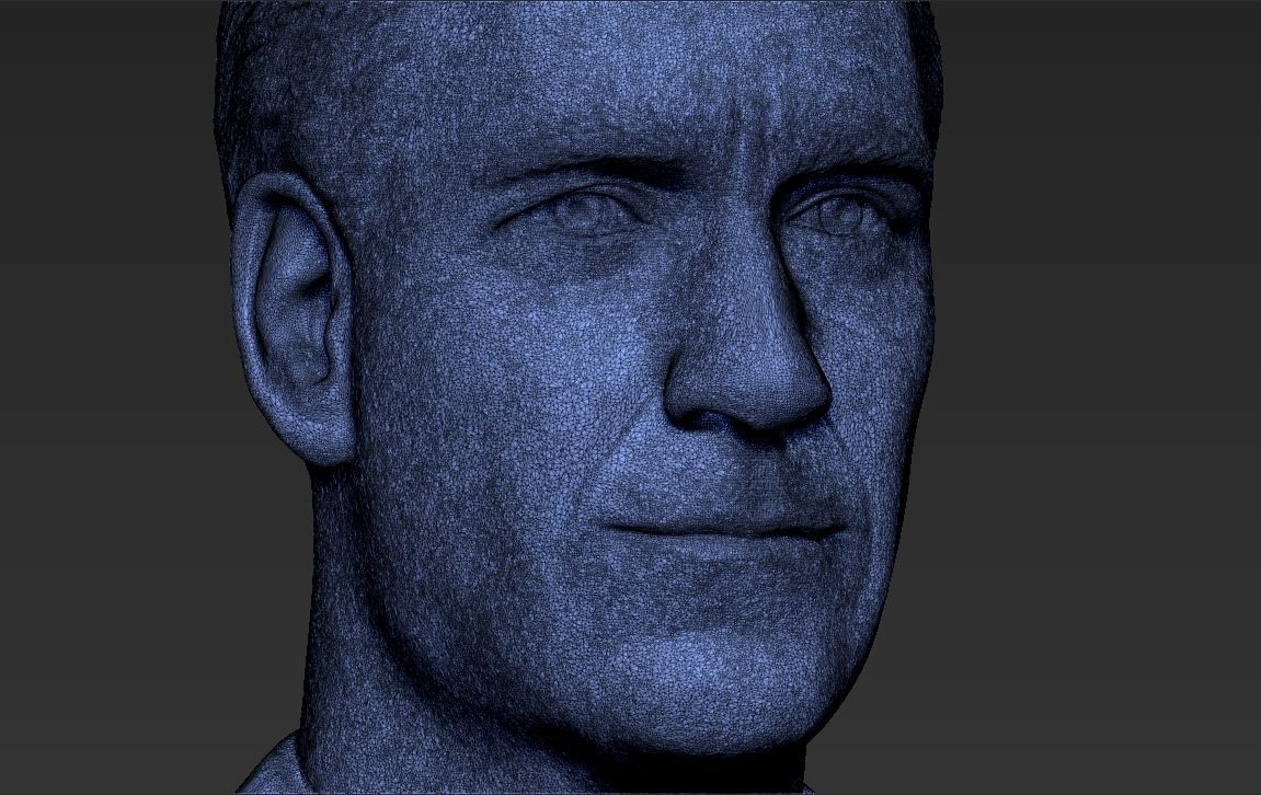 Don Draper Mad Men bust 3D printing ready stl obj 3D print model_28