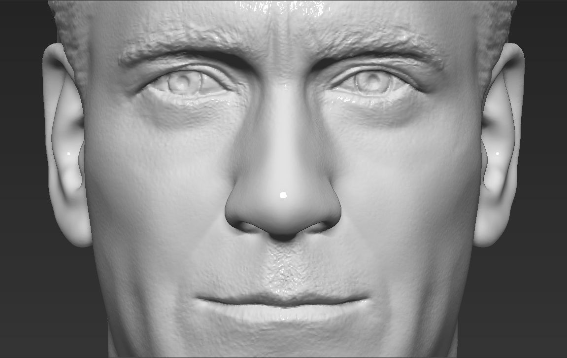 Don Draper Mad Men bust 3D printing ready stl obj 3D print model_15