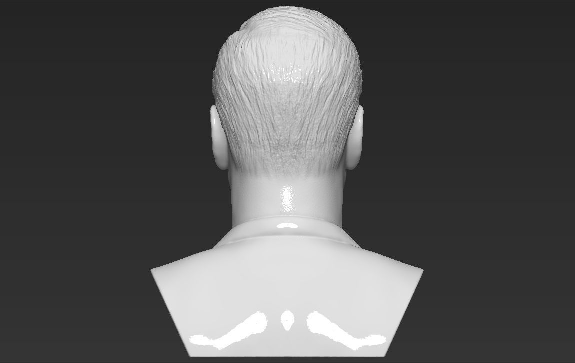 Don Draper Mad Men bust 3D printing ready stl obj 3D print model_6