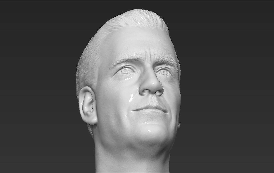 Don Draper Mad Men bust 3D printing ready stl obj 3D print model_21