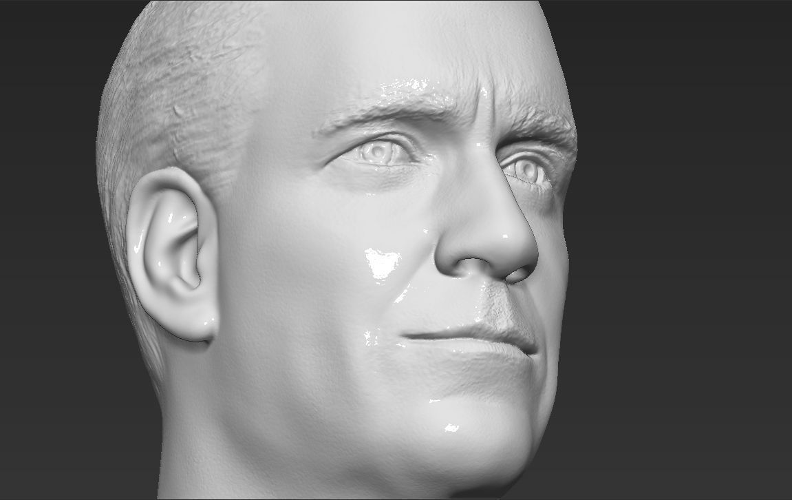 Don Draper Mad Men bust 3D printing ready stl obj 3D print model_19