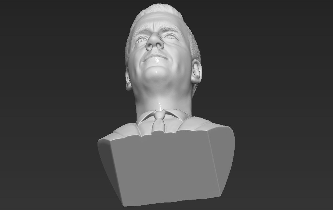 Don Draper Mad Men bust 3D printing ready stl obj 3D print model_24