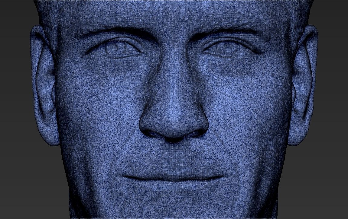 Don Draper Mad Men bust 3D printing ready stl obj 3D print model_27