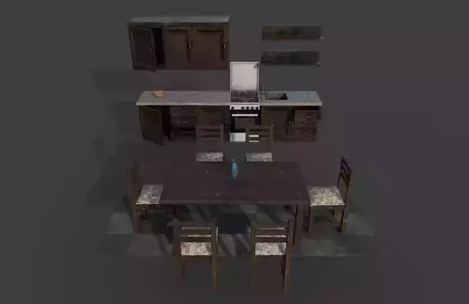 Old Kitchen furniture