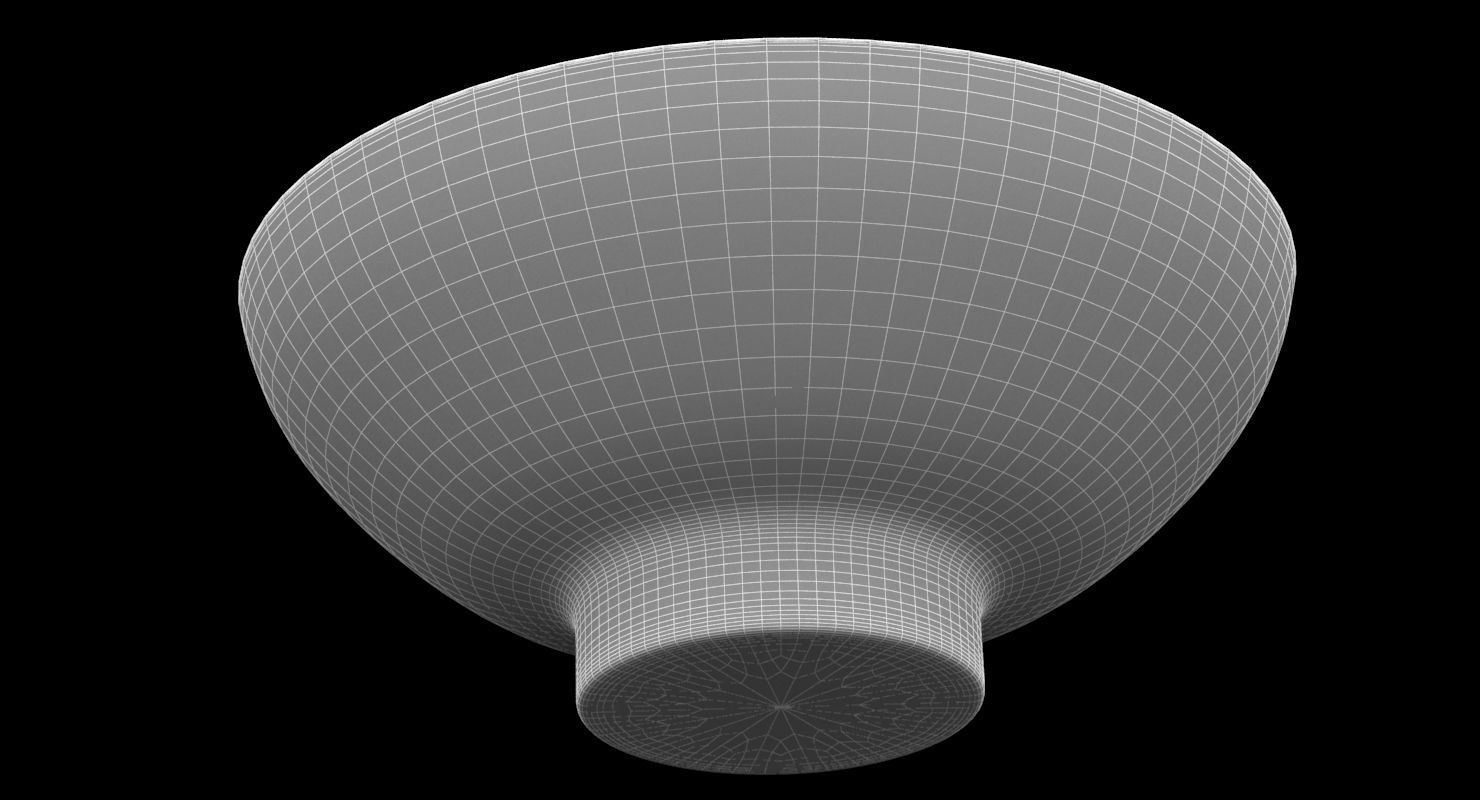 Bowl 08 3D model_4