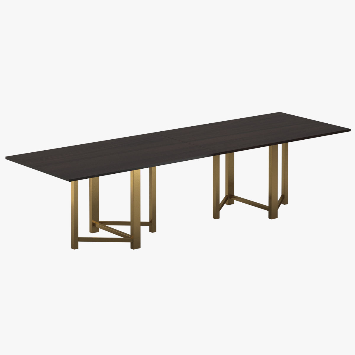 Bruno Mathsson Dining Table 3D model_3