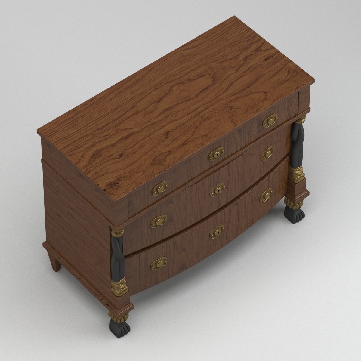 Cabinet 07 3D model_1