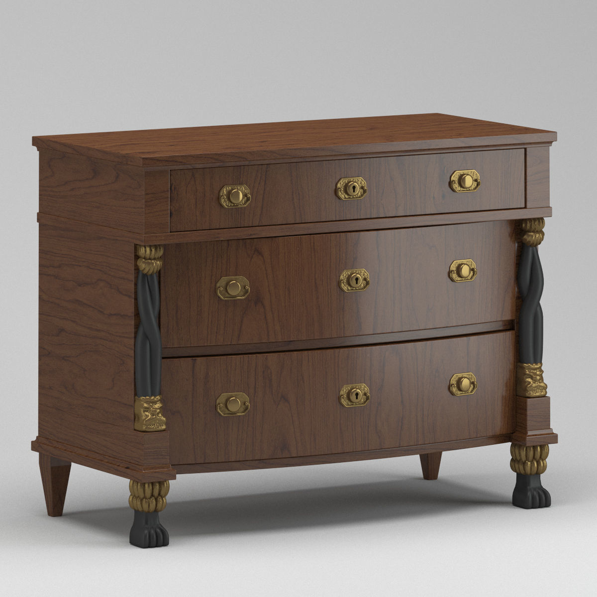 Cabinet 07 3D model_2