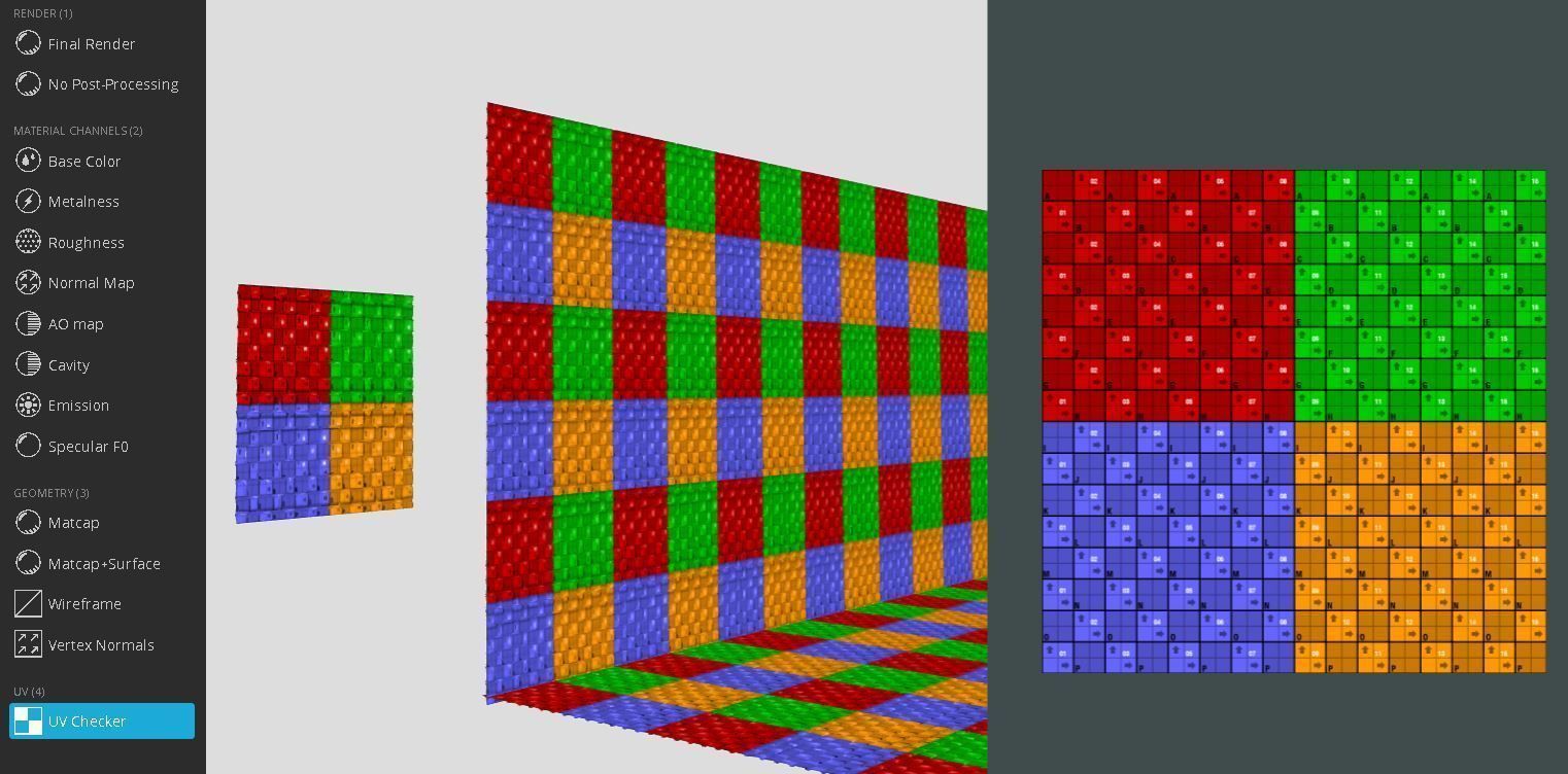 Old Brick Wall Mid-Poly Tile Low-poly 3D model_11