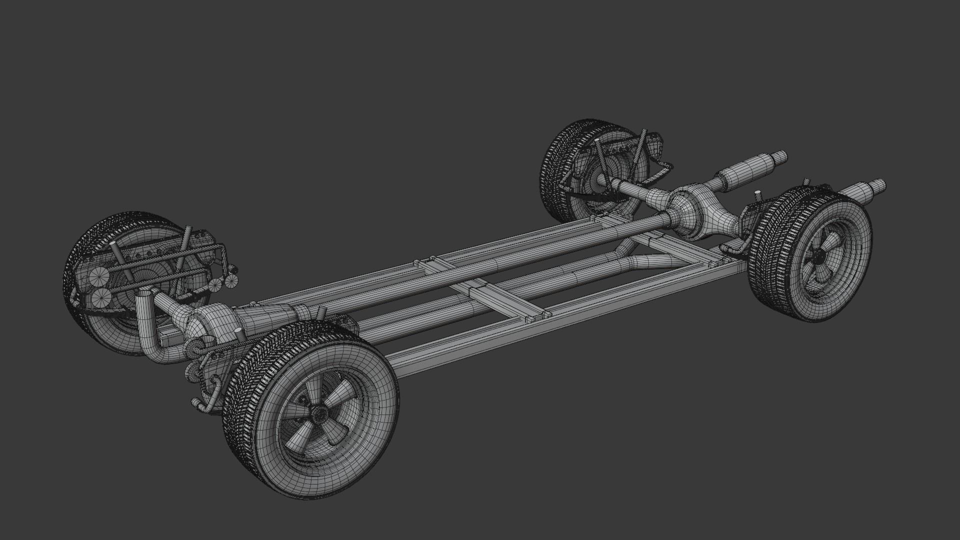 Plymouth GTX - 1971 3D model_22