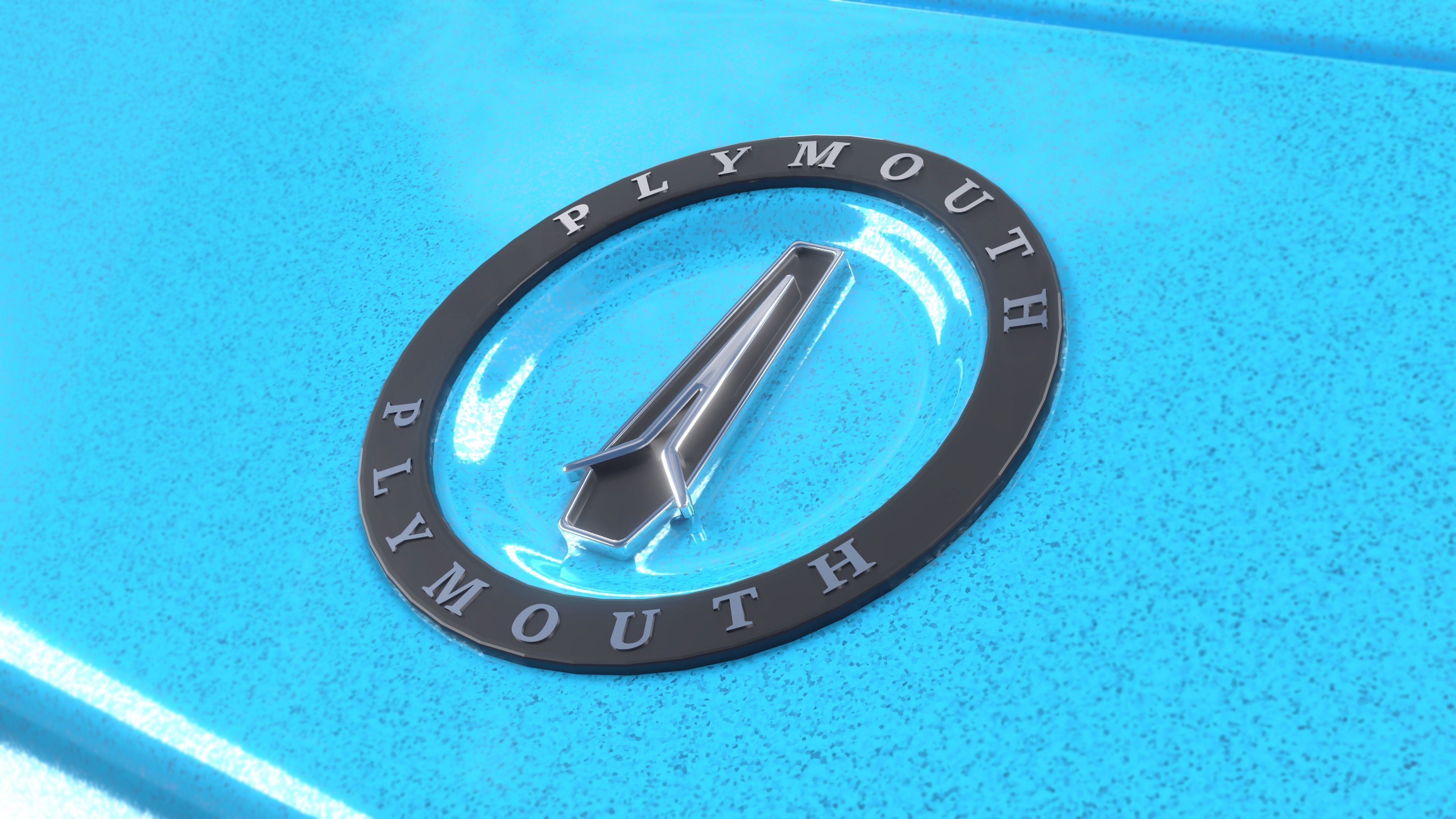 Plymouth GTX - 1971 3D model_6