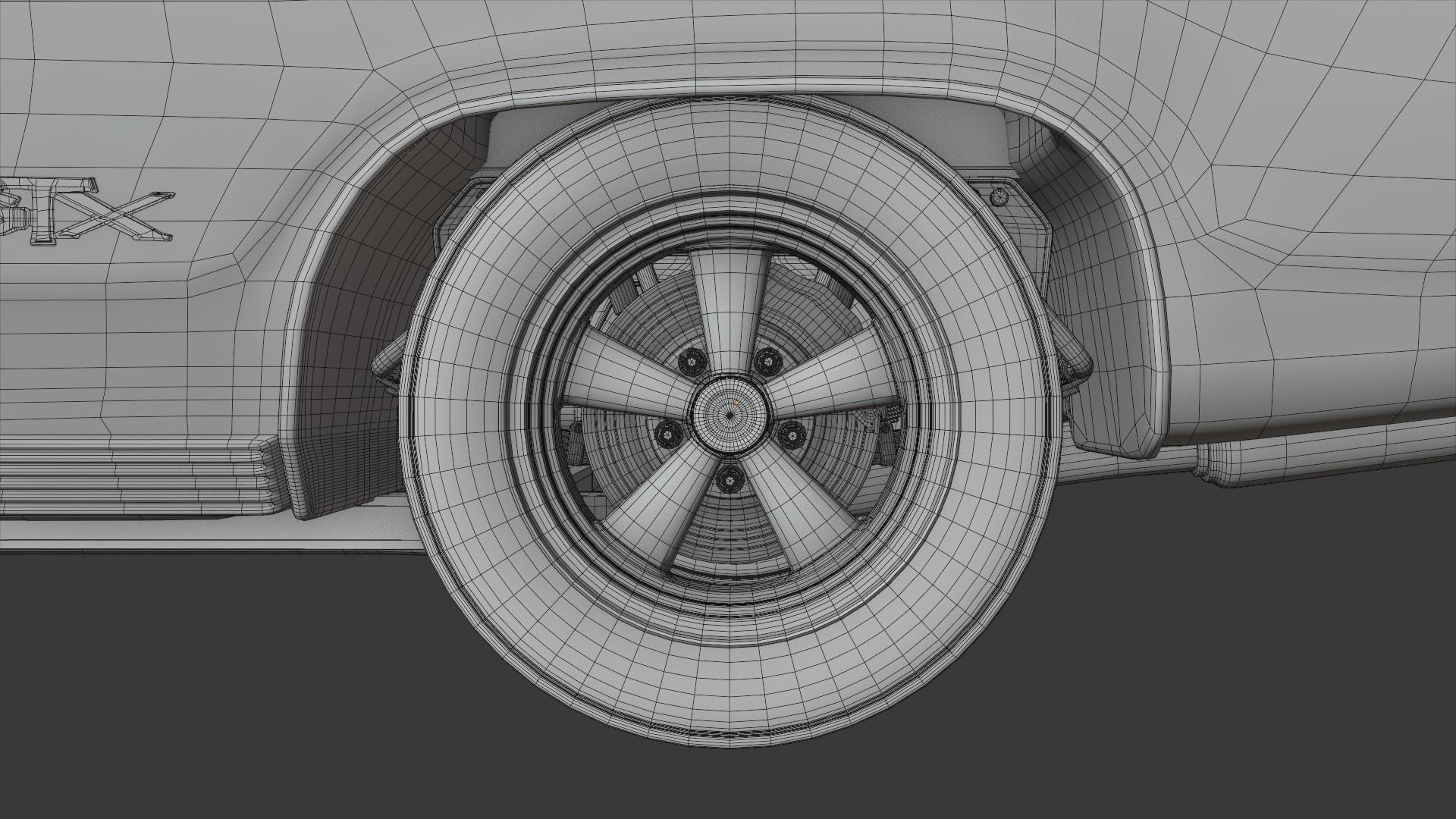 Plymouth GTX - 1971 3D model_25