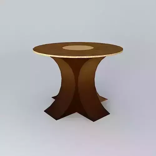 Round table  3D model