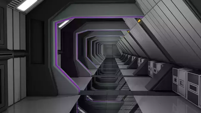Sci Fi Corridor 