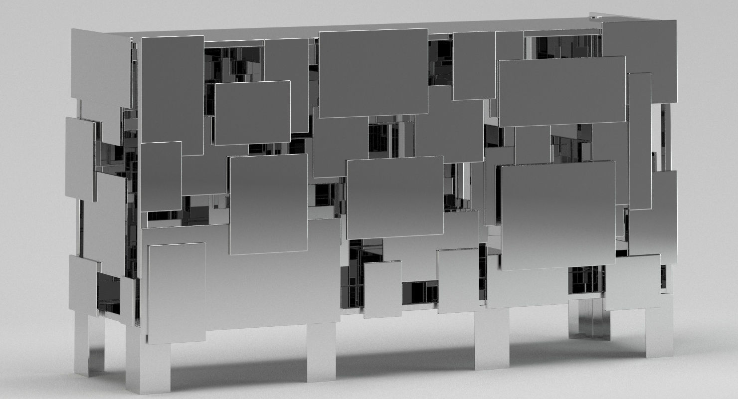 Cabinet 17 3D model_6