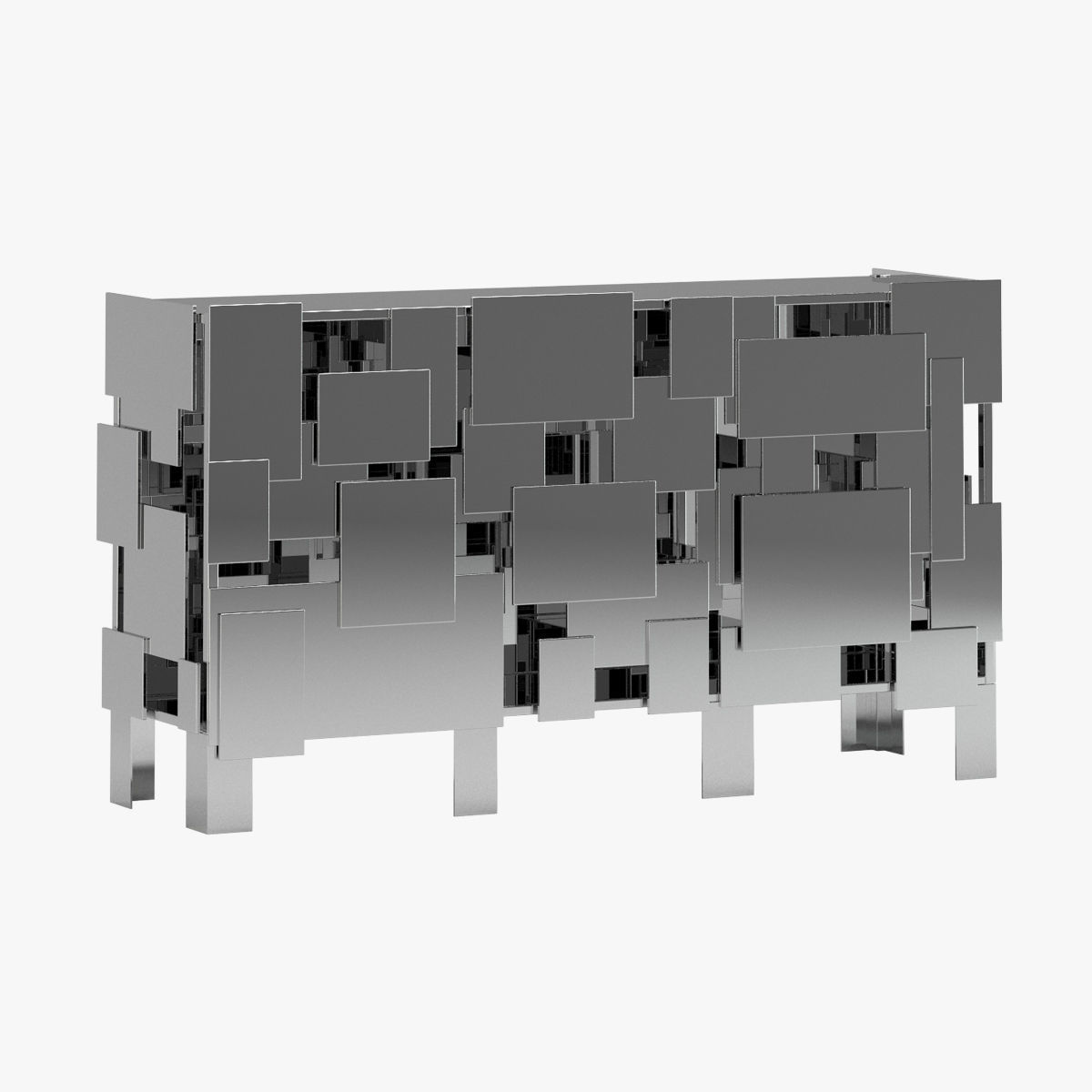 Cabinet 17 3D model_5