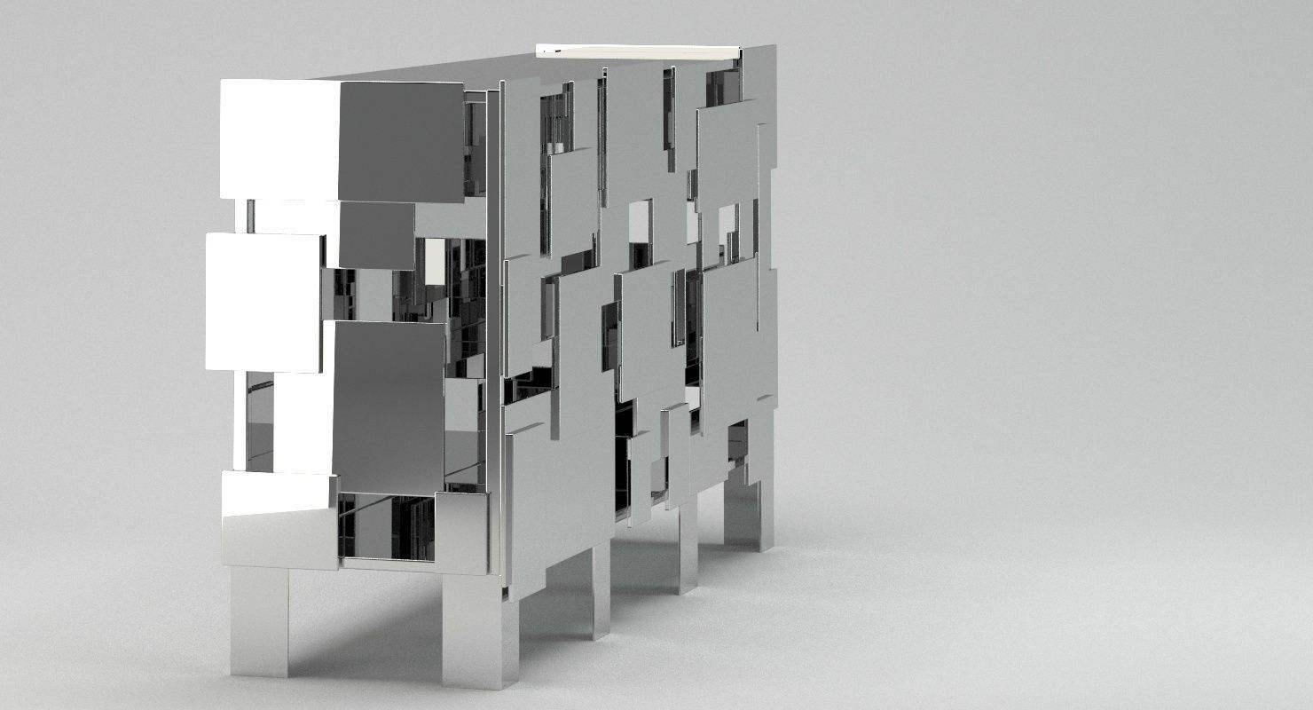 Cabinet 17 3D model_2