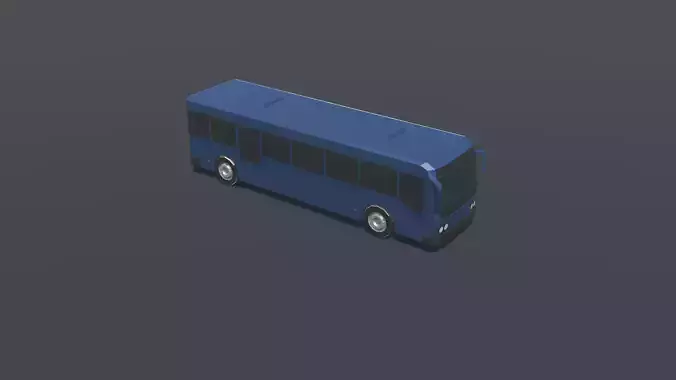 Bus Low Poly