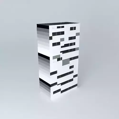 Simple Building  Free 3D model
