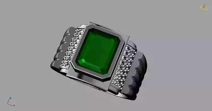 Diamond Man Ring