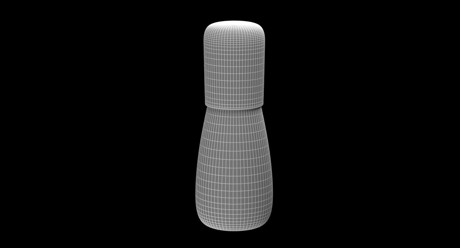 Carafe with glass 3D model_4