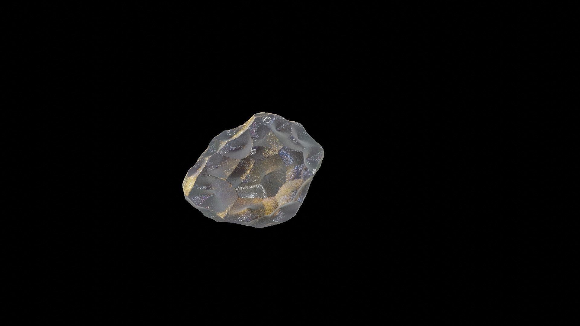 Basic Low Poly Crystal 3D model_4
