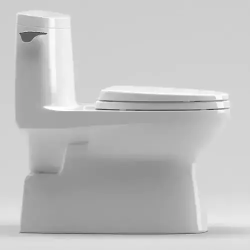 Carlyle II 1G One-Piece Toilet 3D model