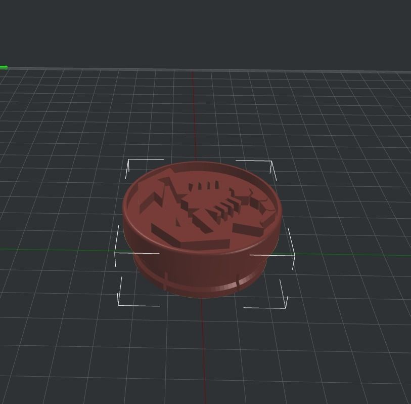 abarth wheel cups 3D print model_1