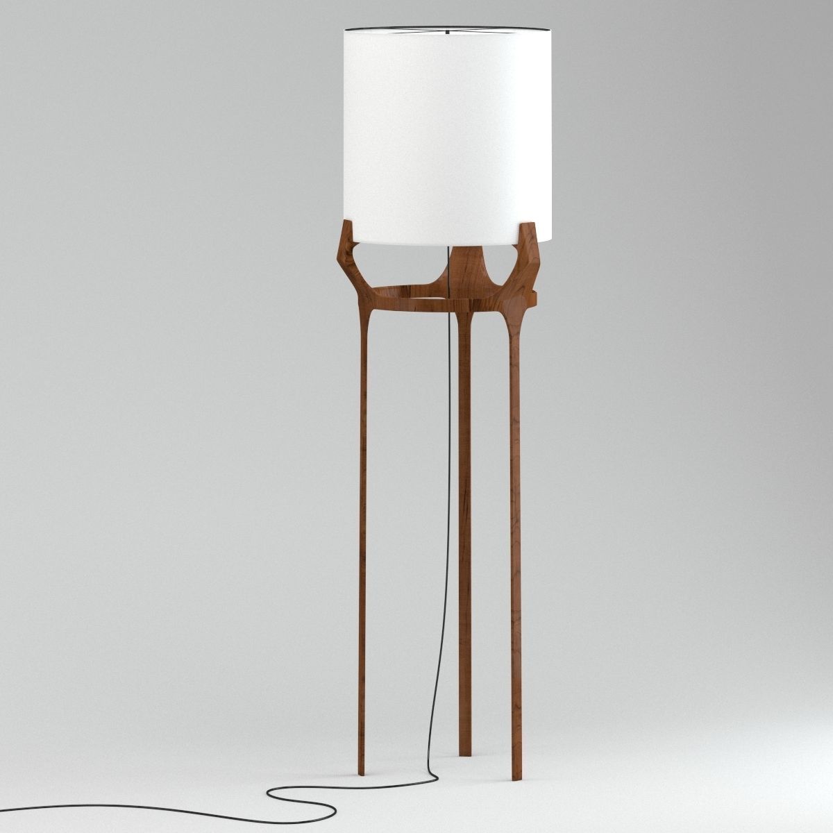 Caste Flint Lamp PRO 3D model_9