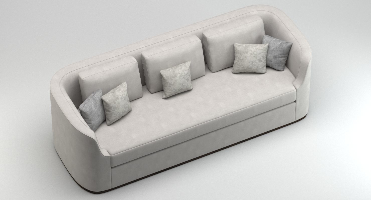 Chai Ming Studios Laurent Sofa 3D model_3
