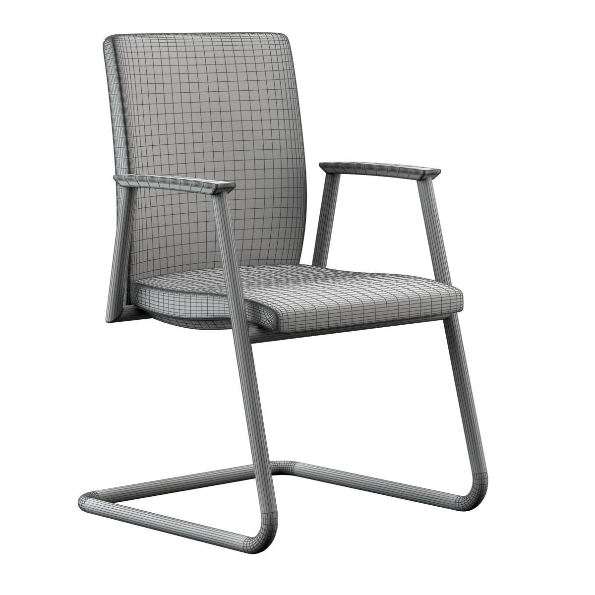 Chair 03 3D model_4