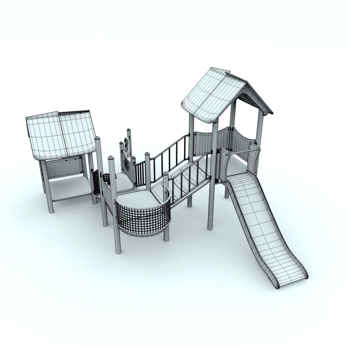 Climbing Castle 3D model_3