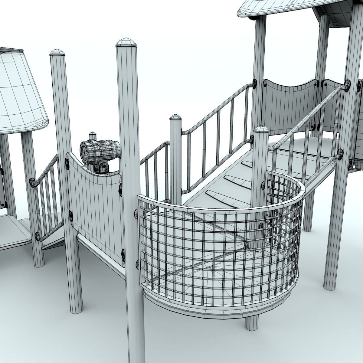 Climbing Castle 3D model_11